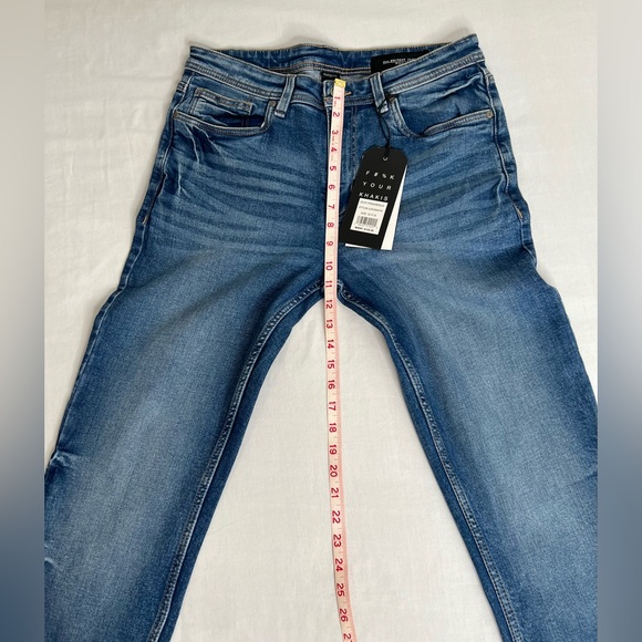 NYC The Perfect Jean Men’s Slim Thick Med Blue Size 32X32 New - Picture 3 of 9